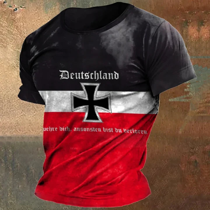 Jaxx - Retro German Flag Herren T-Shirt
