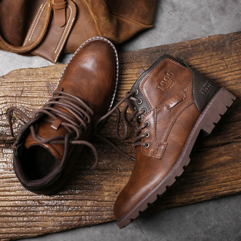 Kyson - Klassische Herren Stiefel aus echtem Leder