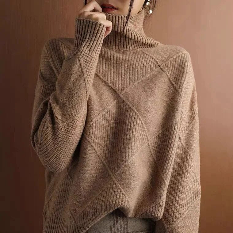 Lillymoda | Hazel - Stylischer Rollkragenpullover