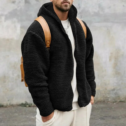 Lillymoda | Anthonio – Sherpa-Jacke mit Kapuze