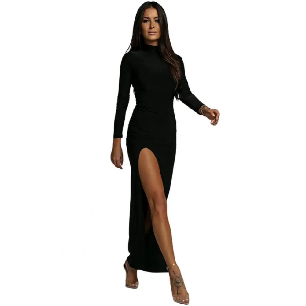 Lillymoda | Camilla - Langes Geteiltes Kleid für Frauen