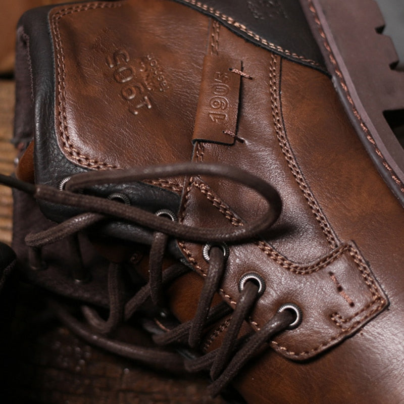Kyson - Klassische Herren Stiefel aus echtem Leder
