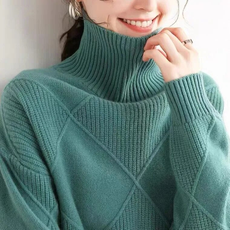 Lillymoda | Hazel - Stylischer Rollkragenpullover