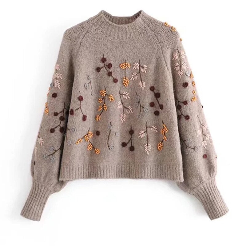 Eleganter Strickpullover für Frauen