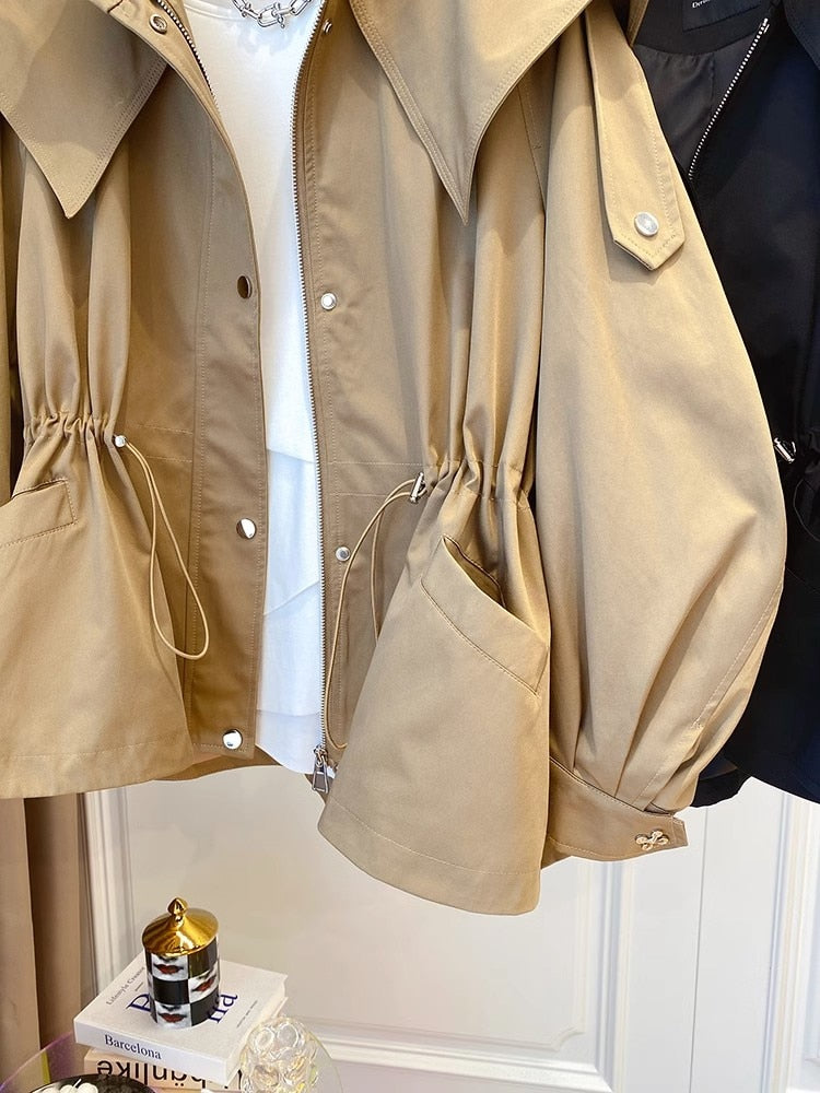 Lillymoda | Aria Trendy Beige Jacke