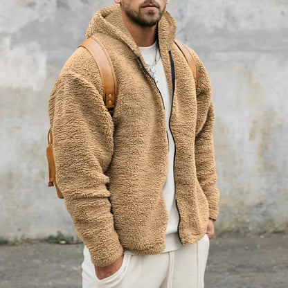 Lillymoda | Anthonio – Sherpa-Jacke mit Kapuze
