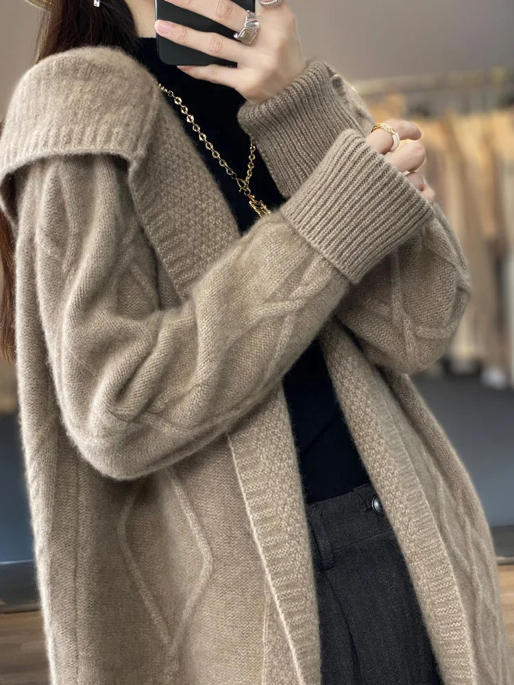 Lillymoda | Joanna - Warme Winterstrickjacke