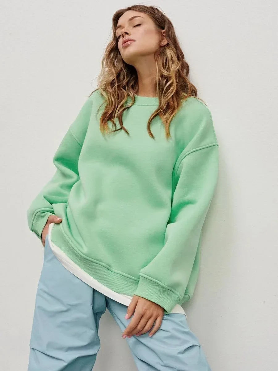Schlichter Oversize Pullover – Komfort und Stil für jeden Tag - Carla
