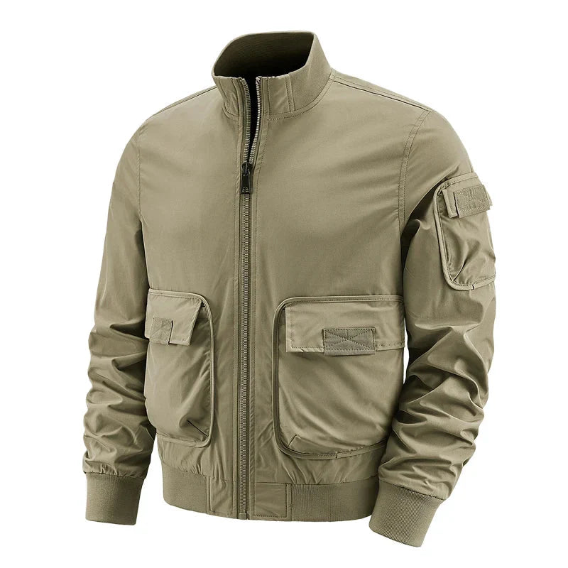 Aubert - Lässige Cargo-Bomberjacke für Männer