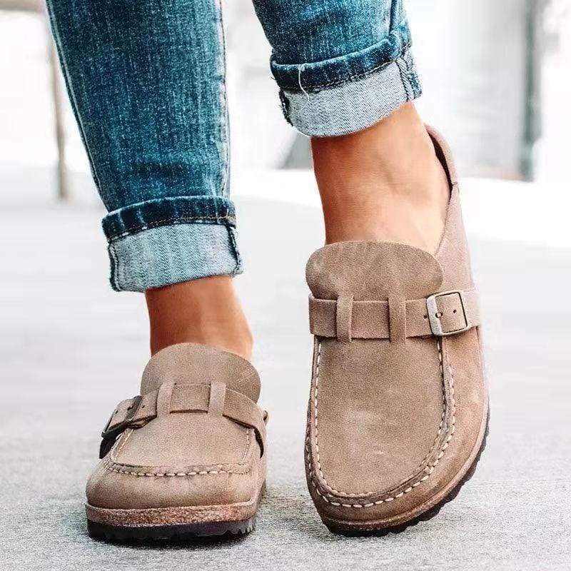 Elegante Retro-Sandalen: Komfort für kühle Monate