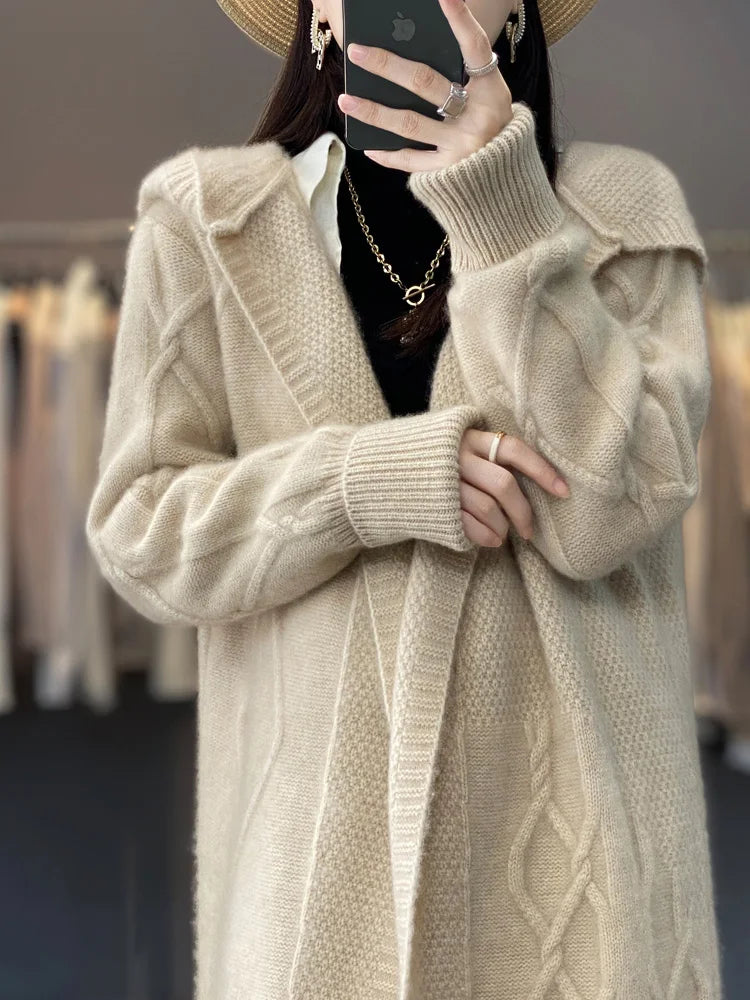 Lillymoda | Joanna - Warme Winterstrickjacke