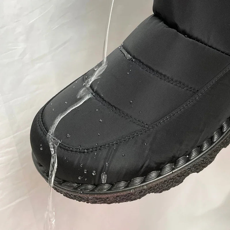 Lillymoda | Bethany - warme Plüschfellstiefel