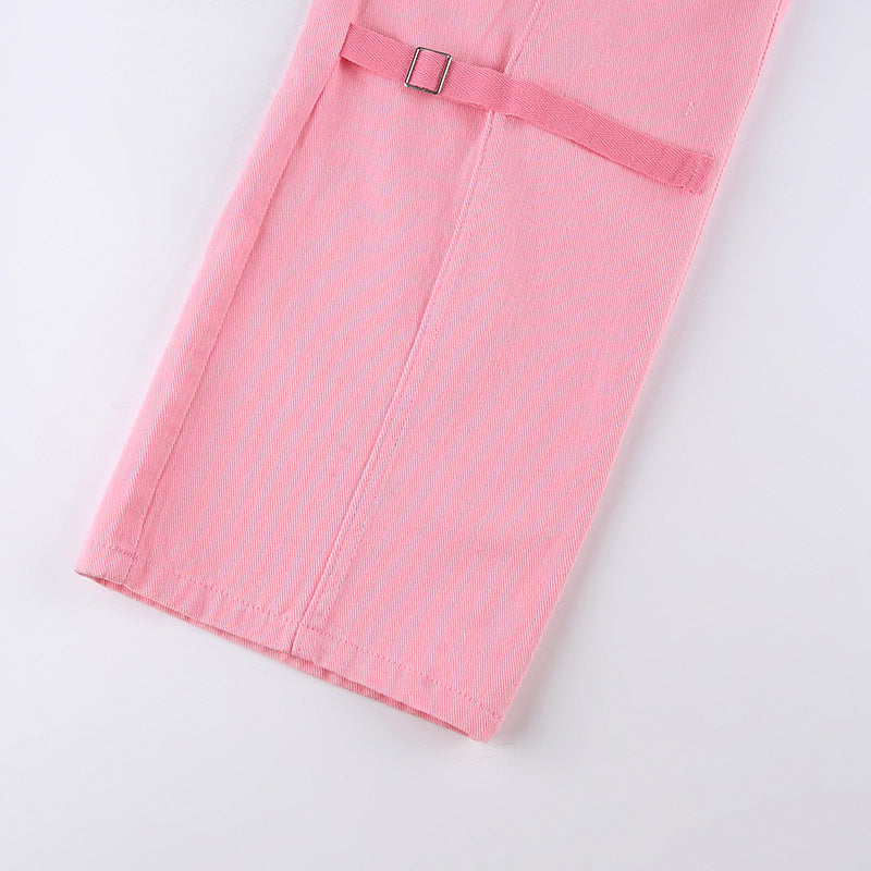 Rosamaria - Vintage Cargo-Jeans für Damen in Übergröße