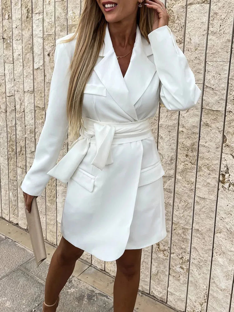 Lillymoda | Fatima - Business-Faltenkleid für Frauen