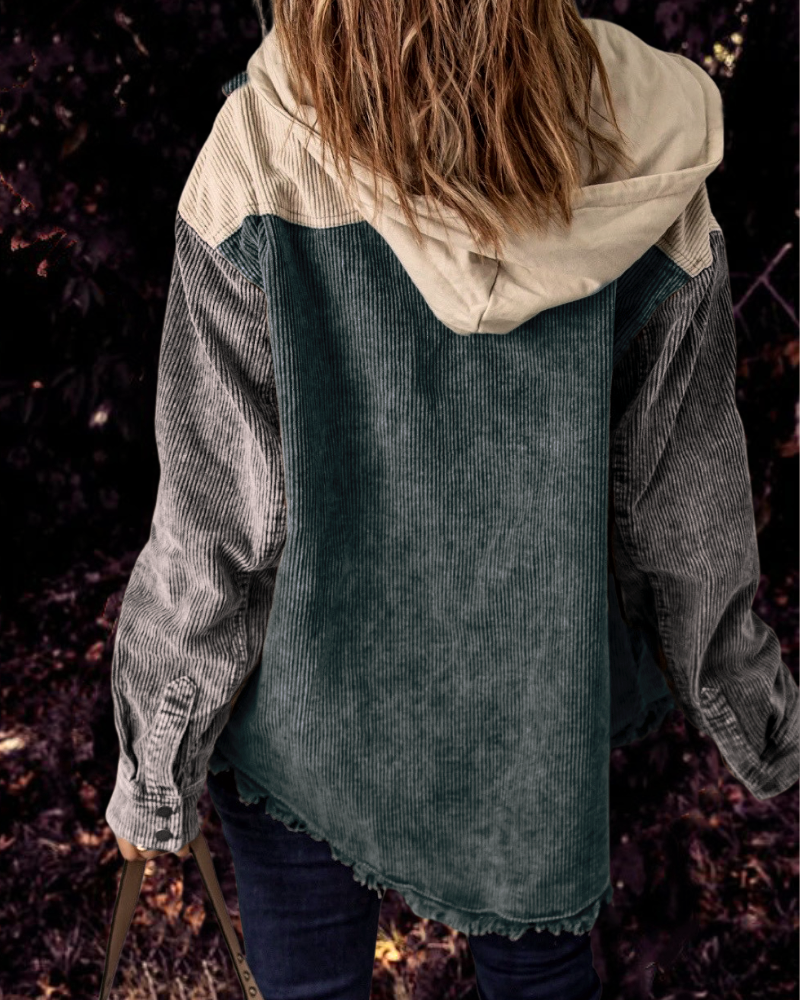 Lillymoda | Jordyn - Vintage Rib Samt Jacke