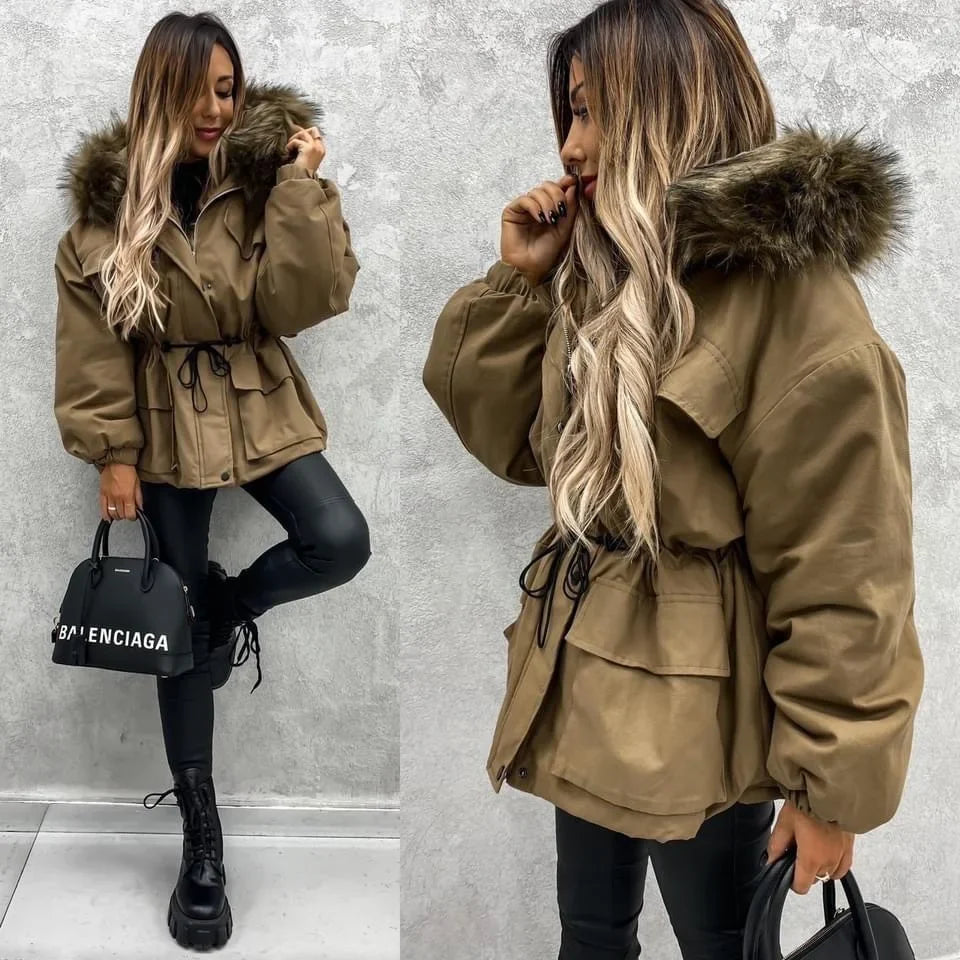 Lillymoda | Harper - Maßgeschneiderte Kunstfell-Winterjacke