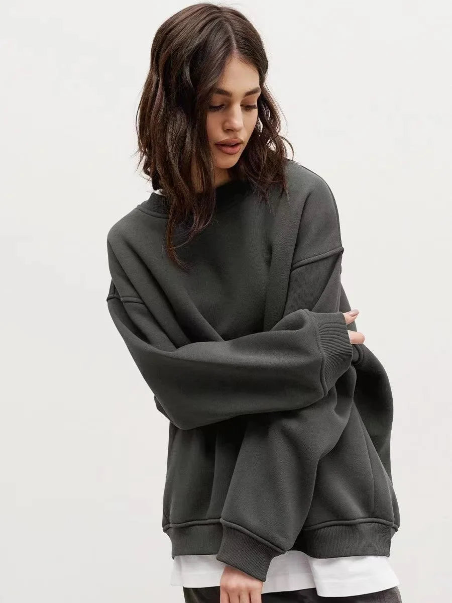 Schlichter Oversize Pullover – Komfort und Stil für jeden Tag - Carla