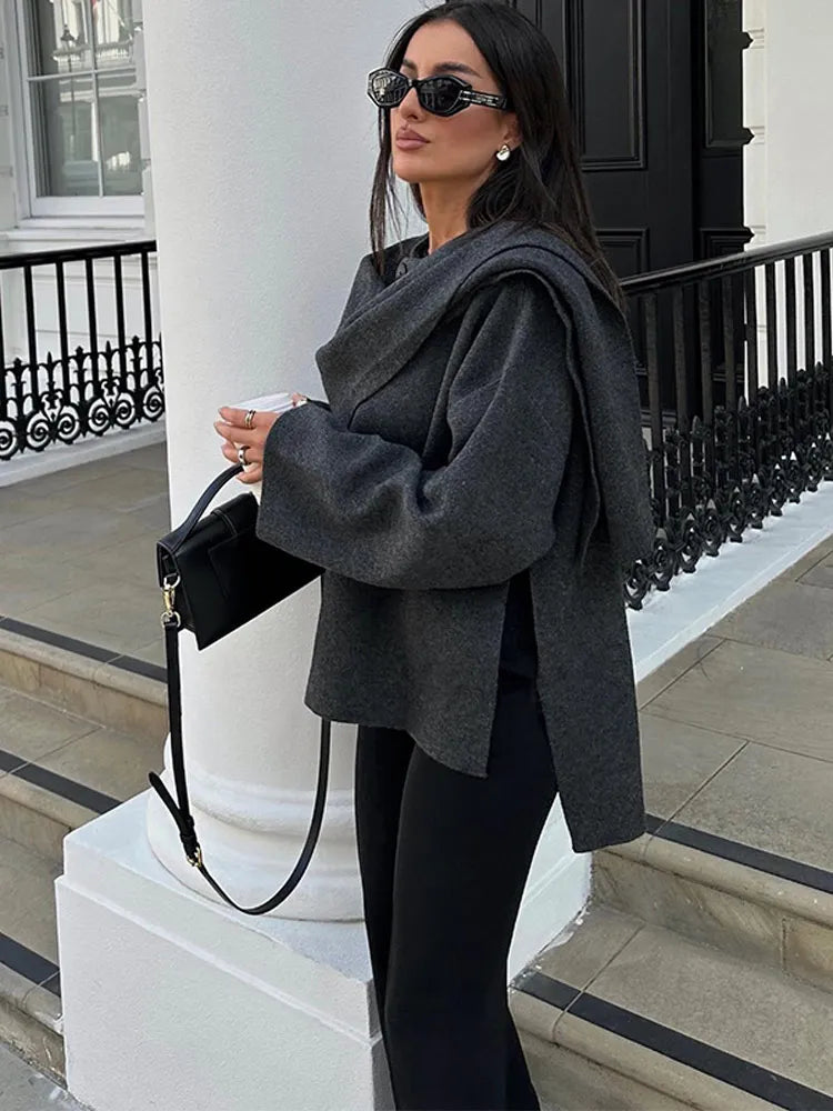 Lillymoda | Jailyn - eleganter warmer und schicker Mantel