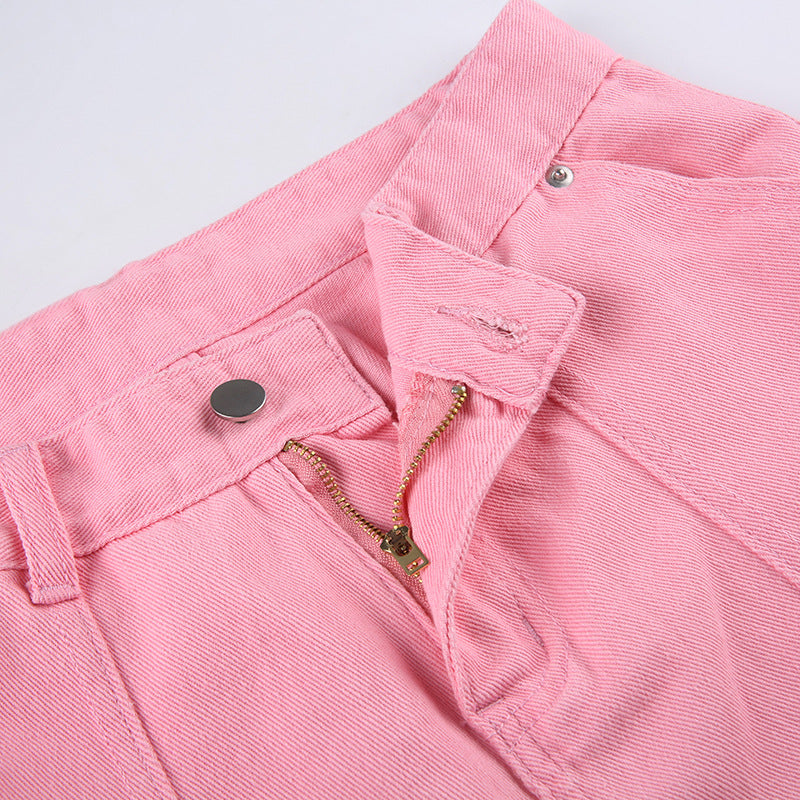 Rosamaria - Vintage Cargo-Jeans für Damen in Übergröße