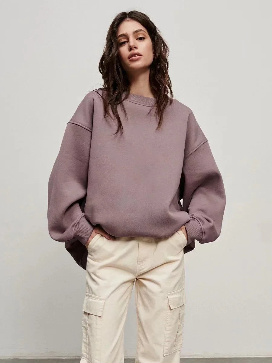 Schlichter Oversize Pullover – Komfort und Stil für jeden Tag - Carla