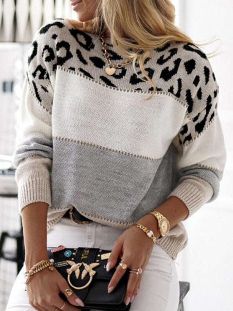 Lillymoda | Jennie Lässiger Leoparden-Pullover