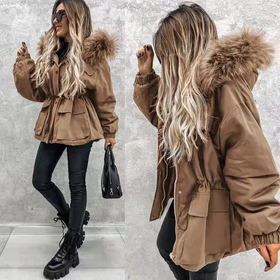 Lillymoda | Harper - Maßgeschneiderte Kunstfell-Winterjacke