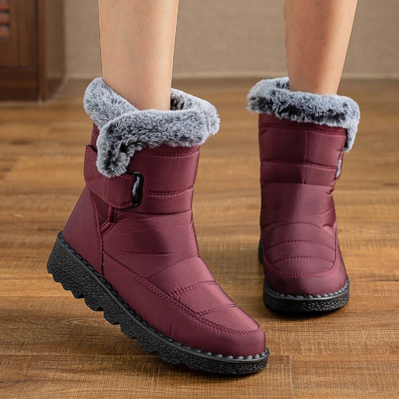 Lillymoda | Bridget - Plüschige Winterstiefel