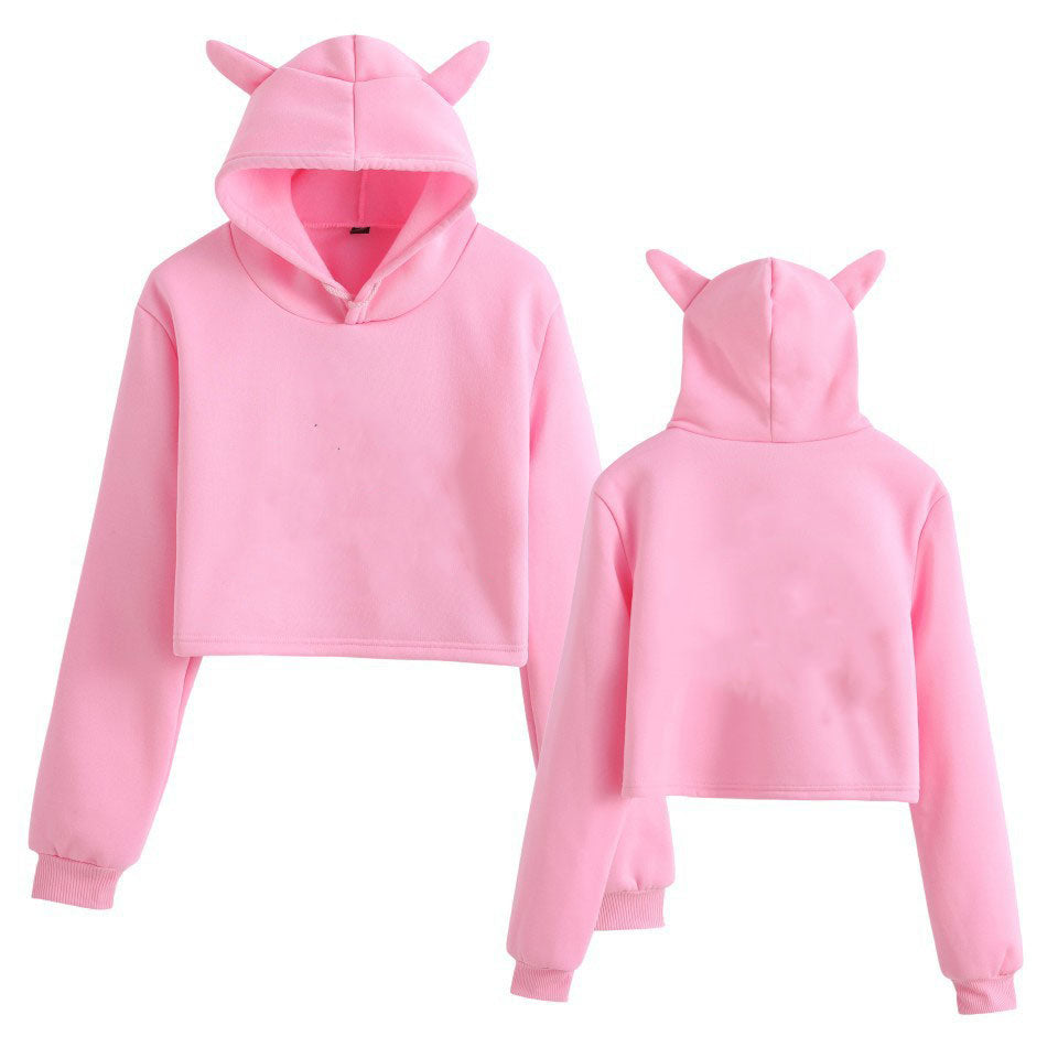 Amelie - Modischer Katzenohren Hoodie