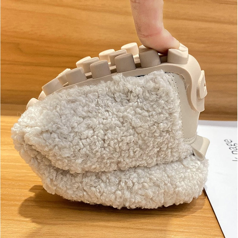 Anfisa - Plüsch-Pantoffel-Schuhe