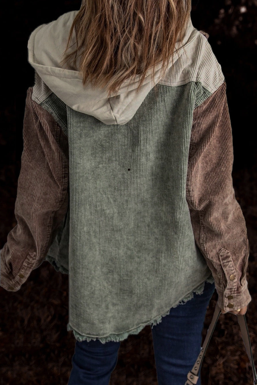 Lillymoda | Jordyn - Vintage Rib Samt Jacke
