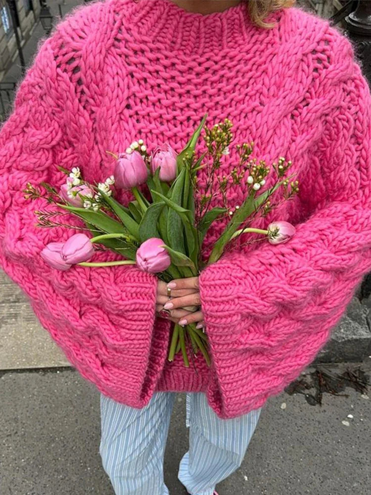 Lillymoda | Jazlyn – übergroßer weicher Strickpullover