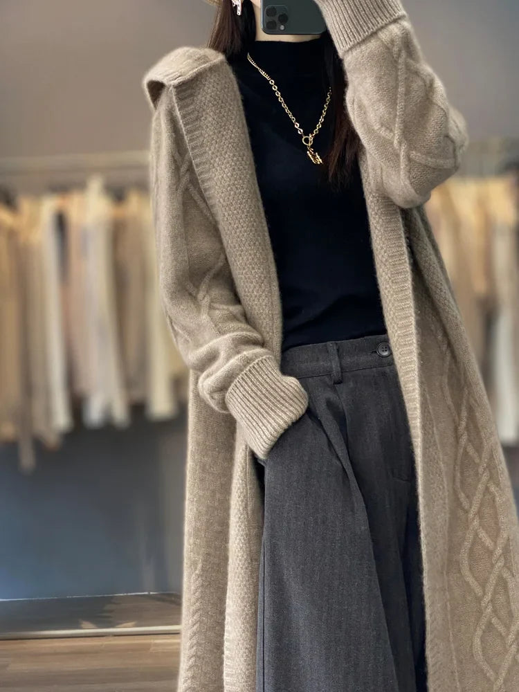 Lillymoda | Joanna - Warme Winterstrickjacke