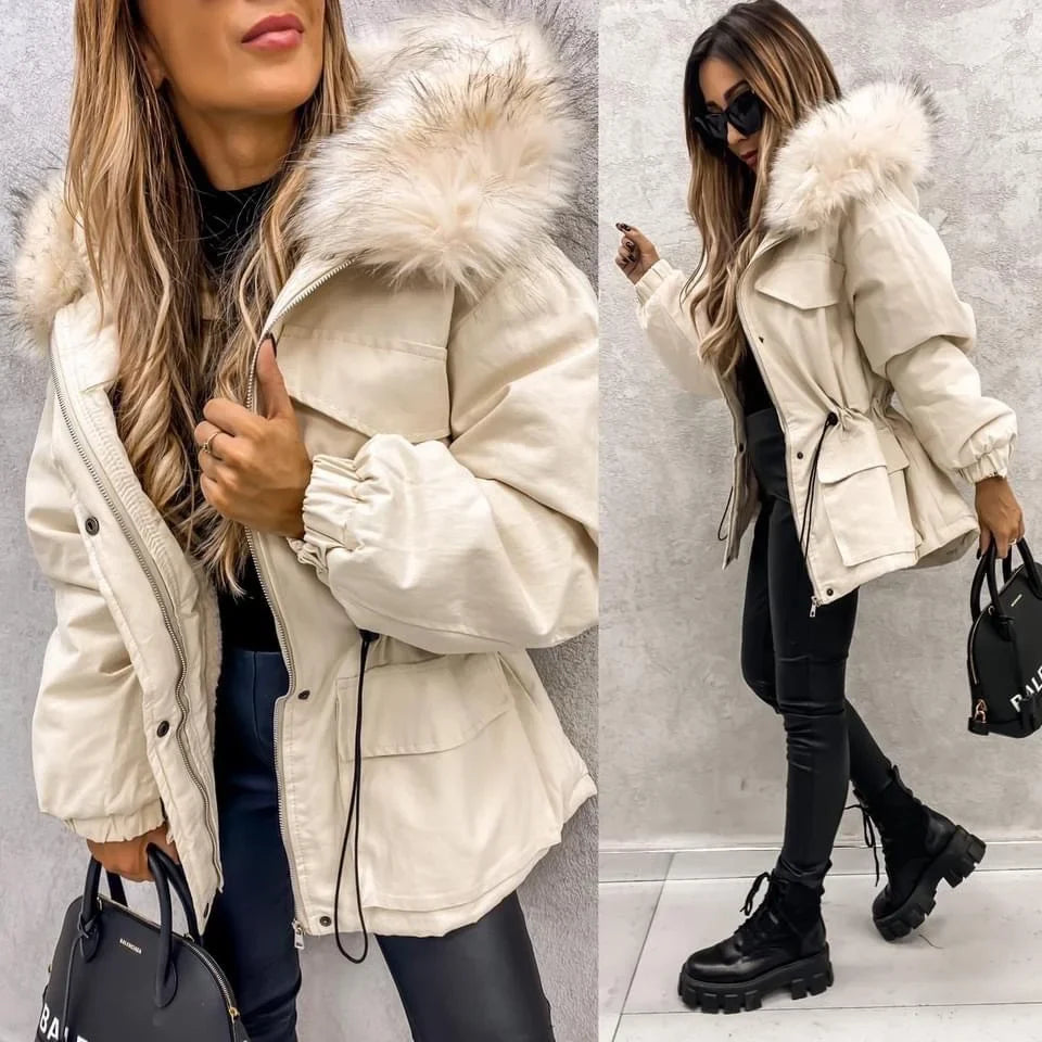 Lillymoda | Harper - Maßgeschneiderte Kunstfell-Winterjacke