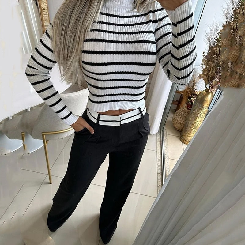 Lillymoda | Annika - Zweiteiliges Trendiges Set (Top + Hose)