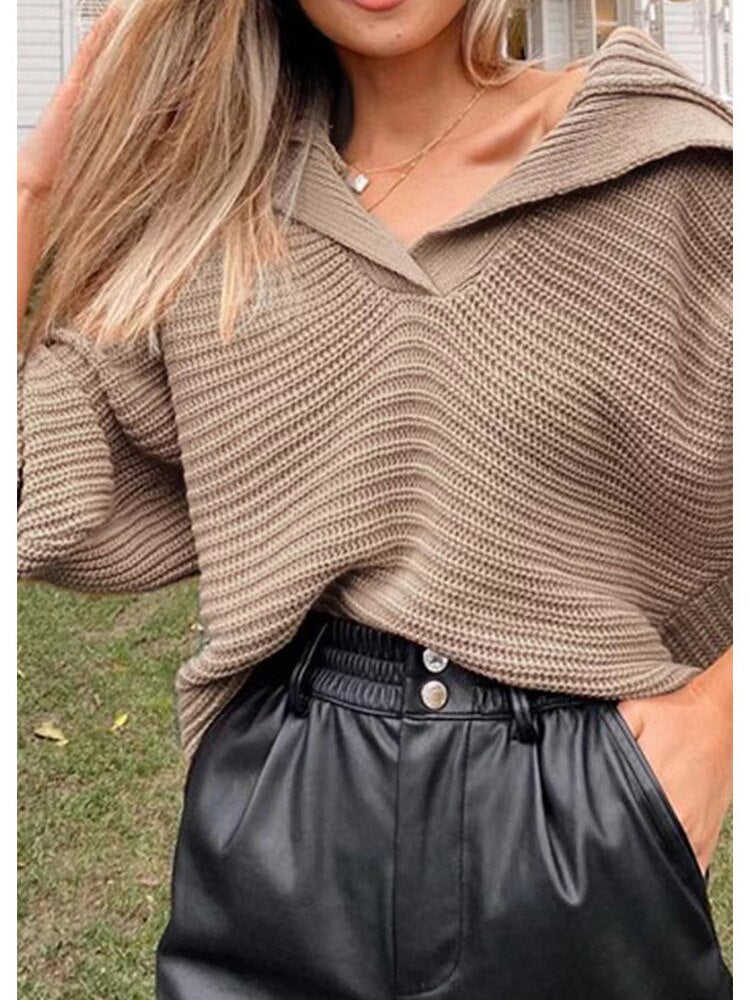 Lillymoda | Elise Retro Lose Pullover