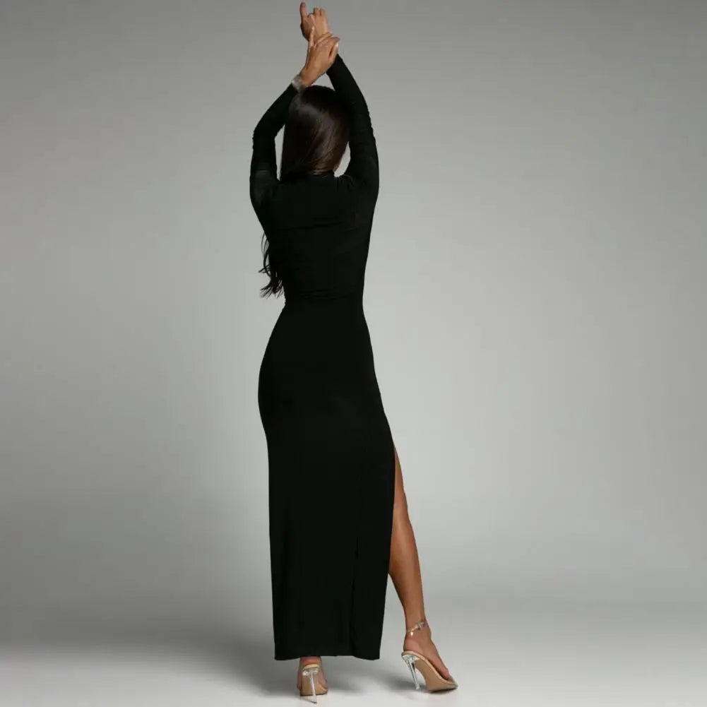 Lillymoda | Camilla - Langes Geteiltes Kleid für Frauen