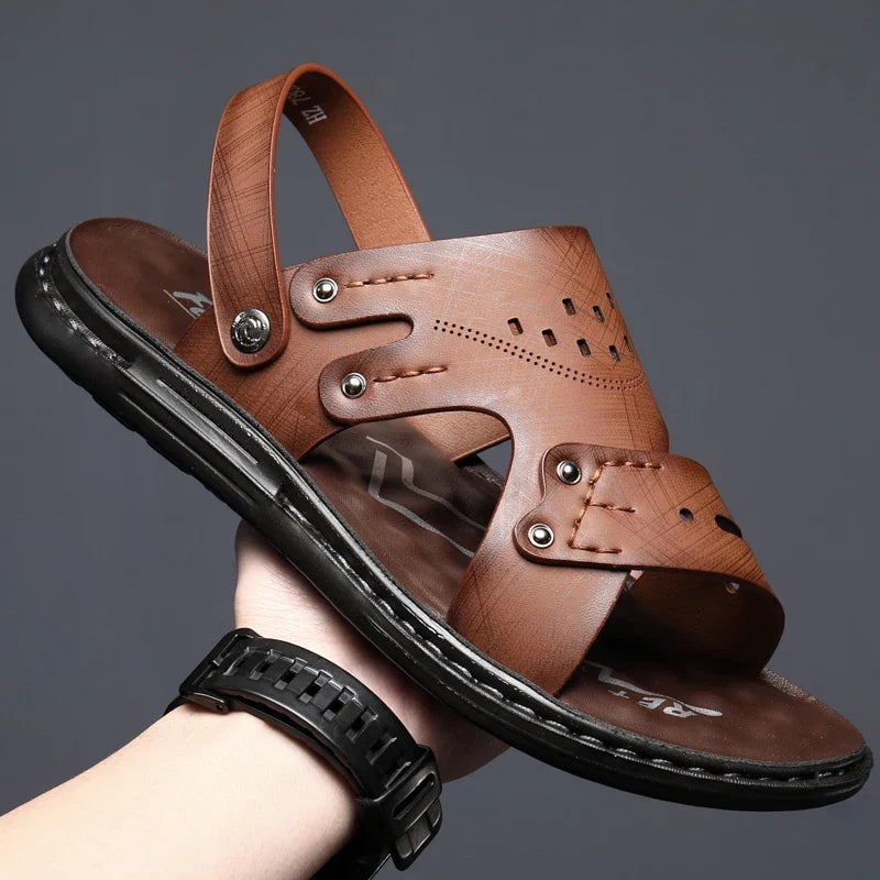 Ephraim - Superfaser Strand-Sandalen
