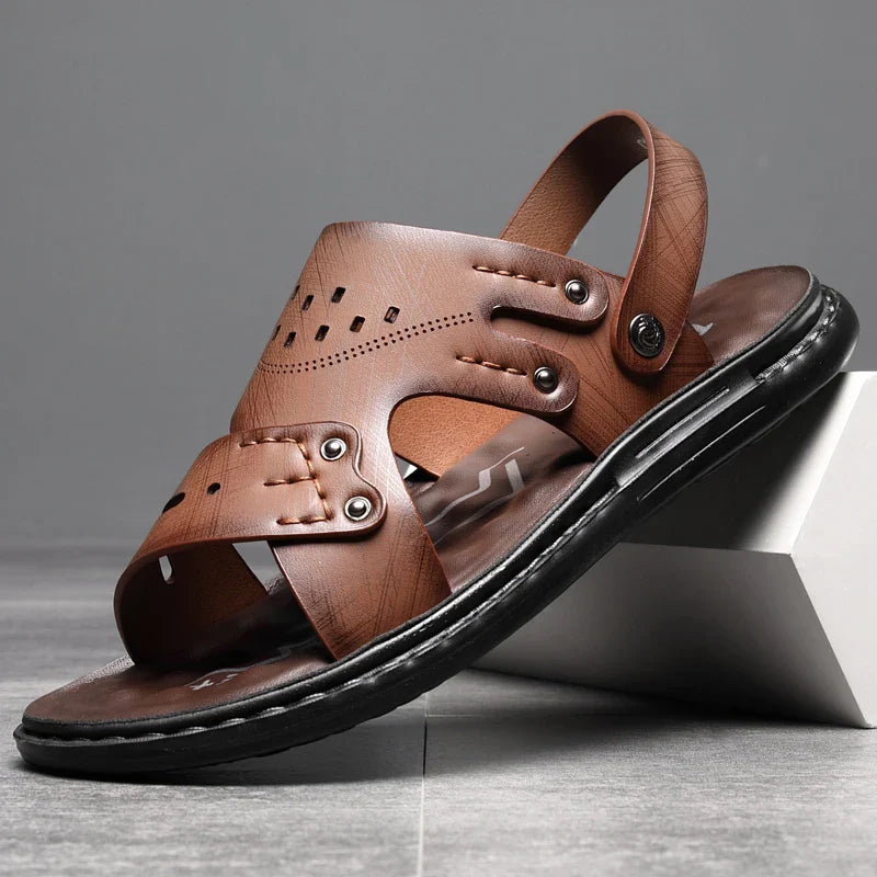 Ephraim - Superfaser Strand-Sandalen