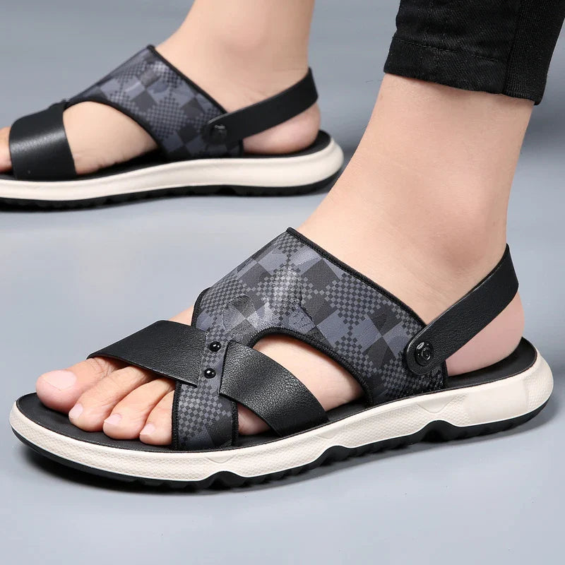 Gerold - Atmungsaktive Sommer-Sandalen mit Latexpolsterung