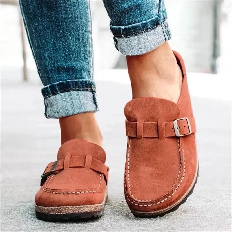 Elegante Retro-Sandalen: Komfort für kühle Monate