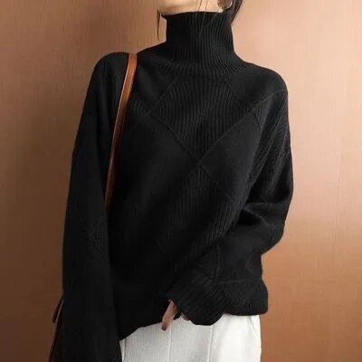 Lillymoda | Hazel - Stylischer Rollkragenpullover