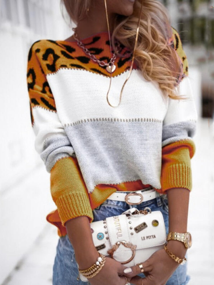 Lillymoda | Jennie Lässiger Leoparden-Pullover