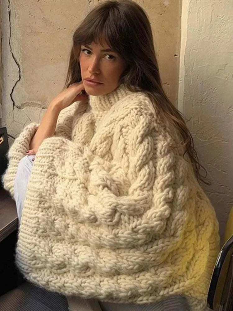 Lillymoda | Jazlyn – übergroßer weicher Strickpullover