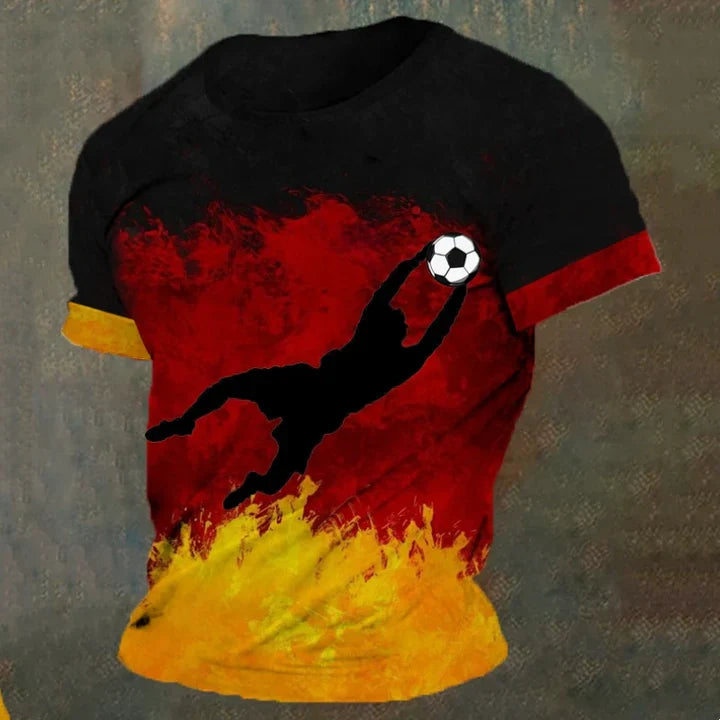 Jaxx - Retro German Flag Herren T-Shirt