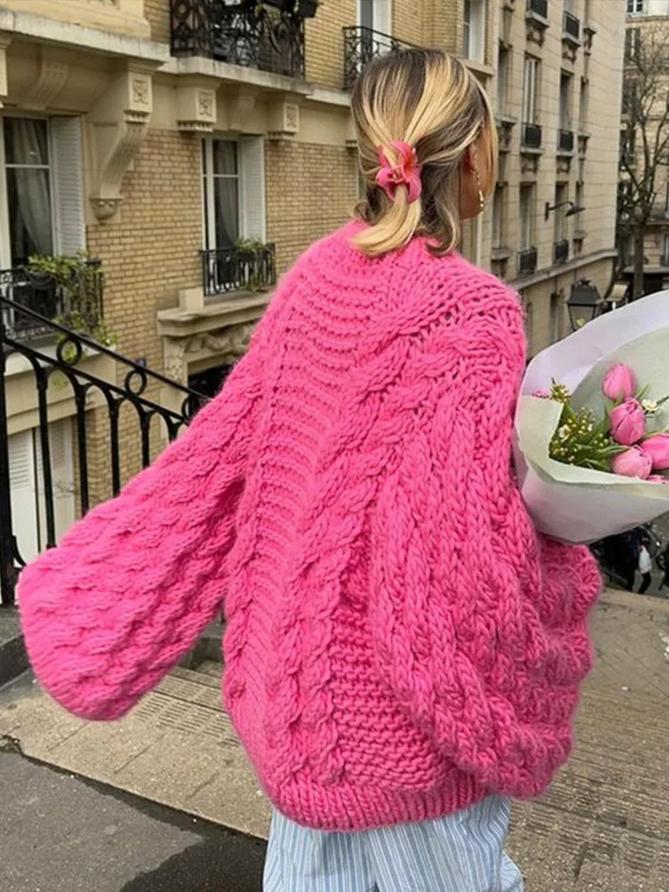 Lillymoda | Jazlyn – übergroßer weicher Strickpullover