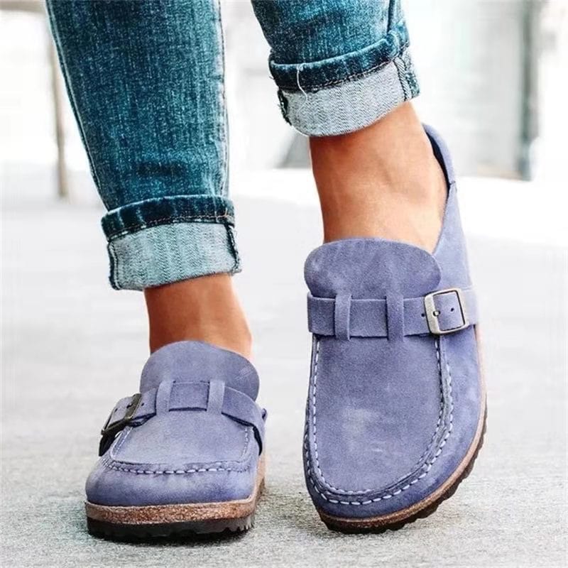 Elegante Retro-Sandalen: Komfort für kühle Monate