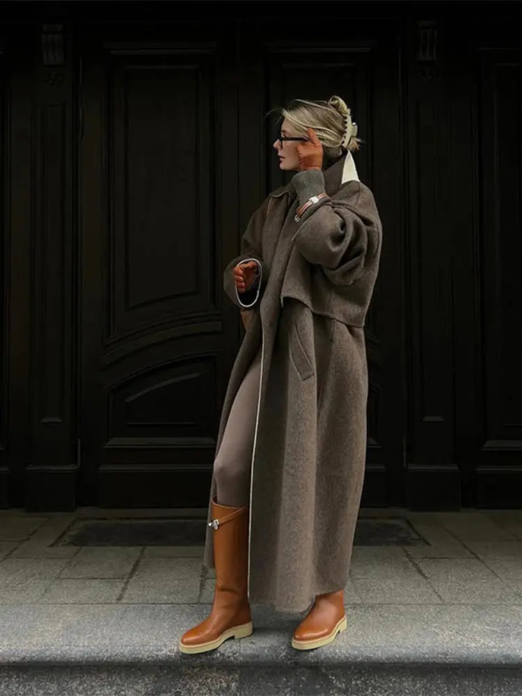 Lillymoda | Judith - modische lange Winterjacke