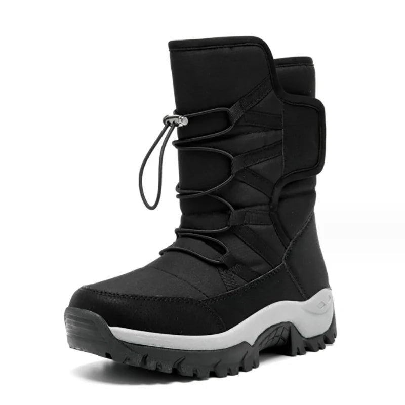 Lillymoda | Blaire - Dicke Plüsch Winterstiefel