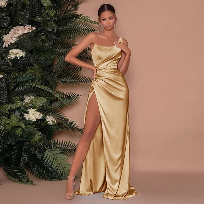 Lillymoda | Audrey - Stilvolles Aura Split Kleid