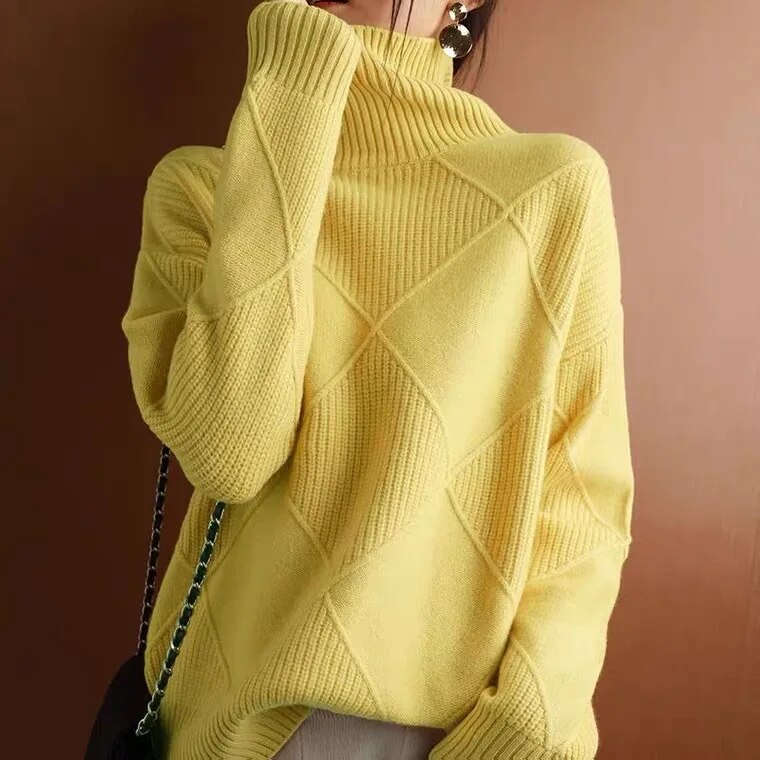 Lillymoda | Hazel - Stylischer Rollkragenpullover